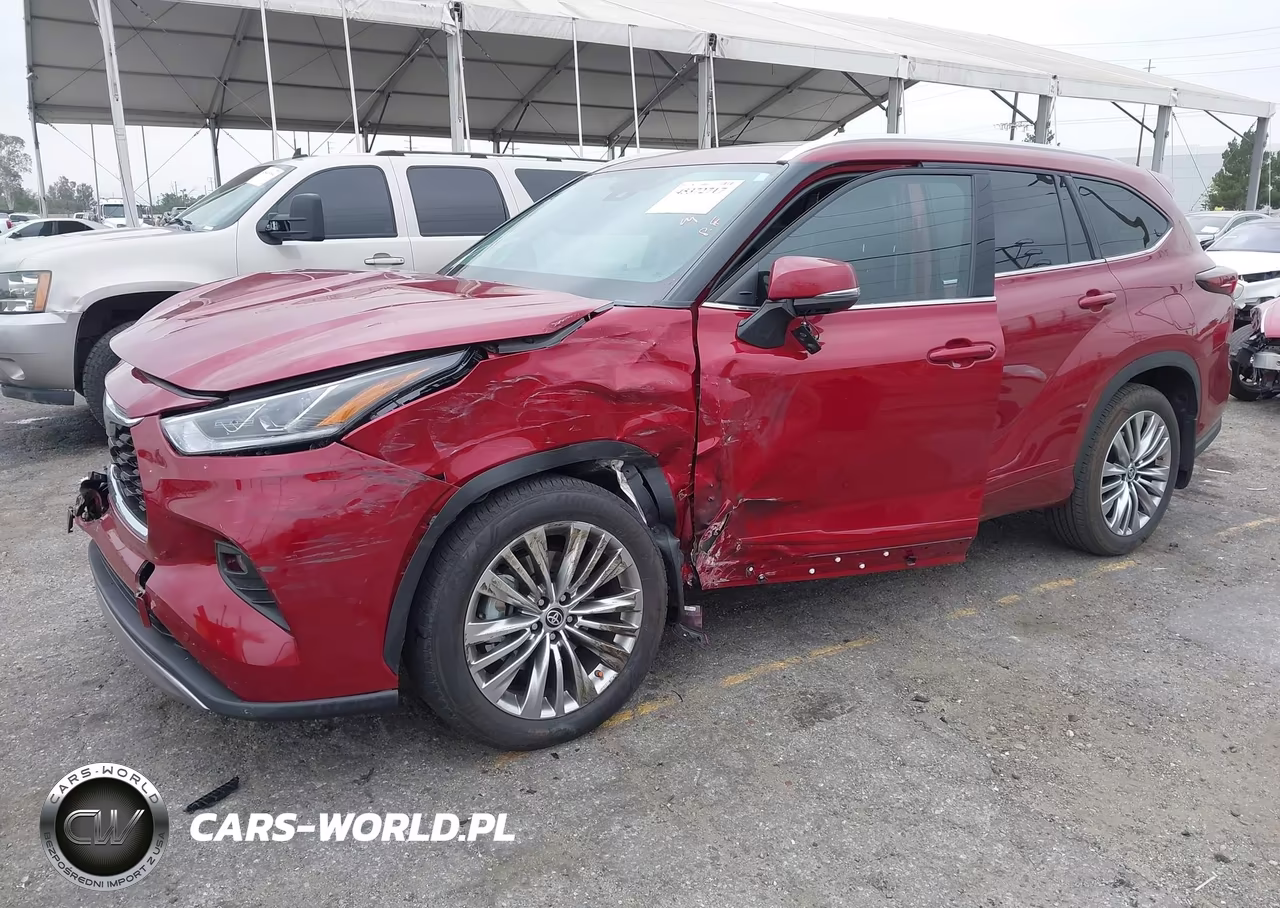 2025 Toyota Highlander Hybrid Platinum VIN:5TDEBRCH4SS653064 - 2