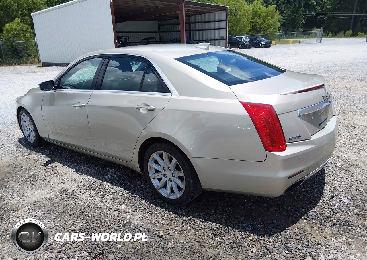 2015 Cadillac Cts Standard VIN:1G6AP5SX2F0128095 - 3