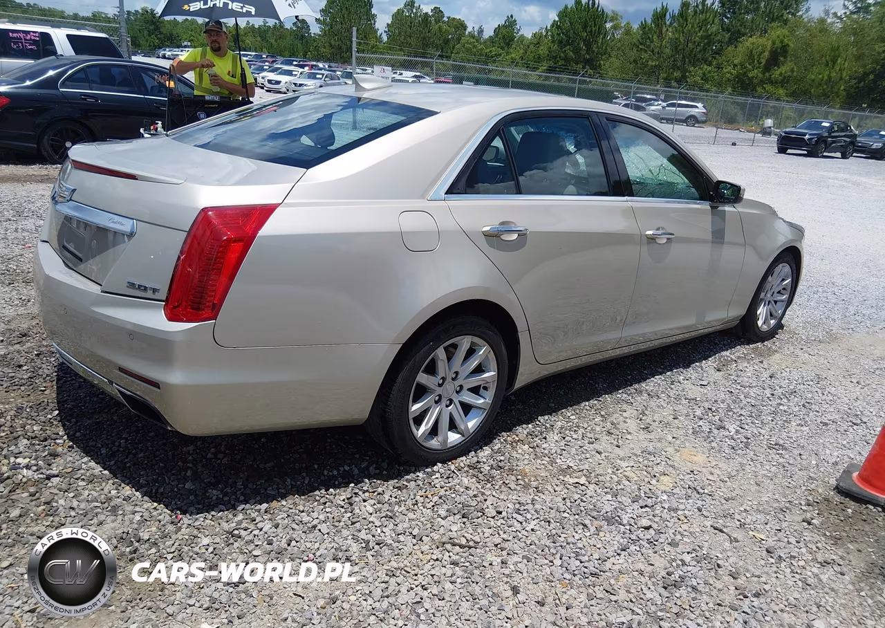 2015 Cadillac Cts Standard VIN:1G6AP5SX2F0128095 - 4