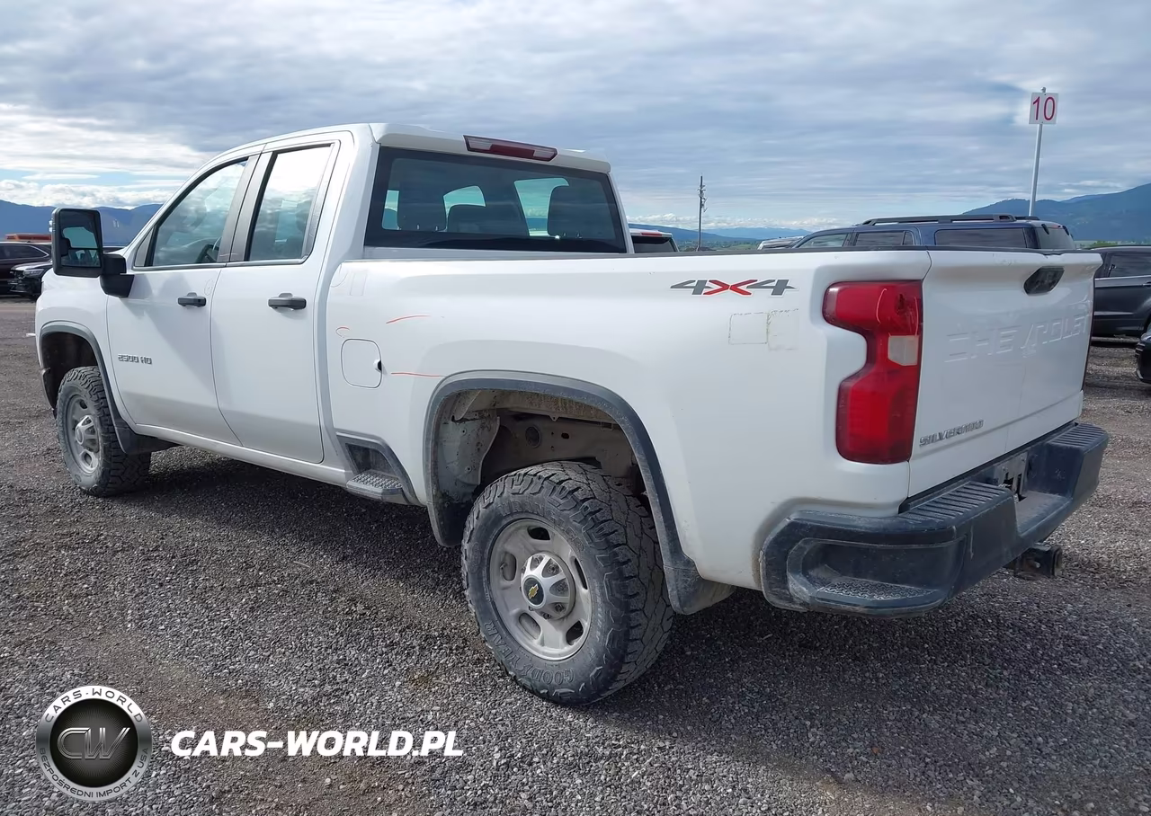 2020 Chevrolet Silverado 2500Hd 4Wd Standard Bed Wt VIN:1GC5YLE79LF306489 - 3