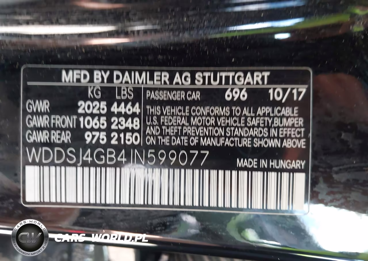 2018 Mercedes-Benz Cla 250 4Matic VIN:WDDSJ4GB4JN599077 - 9