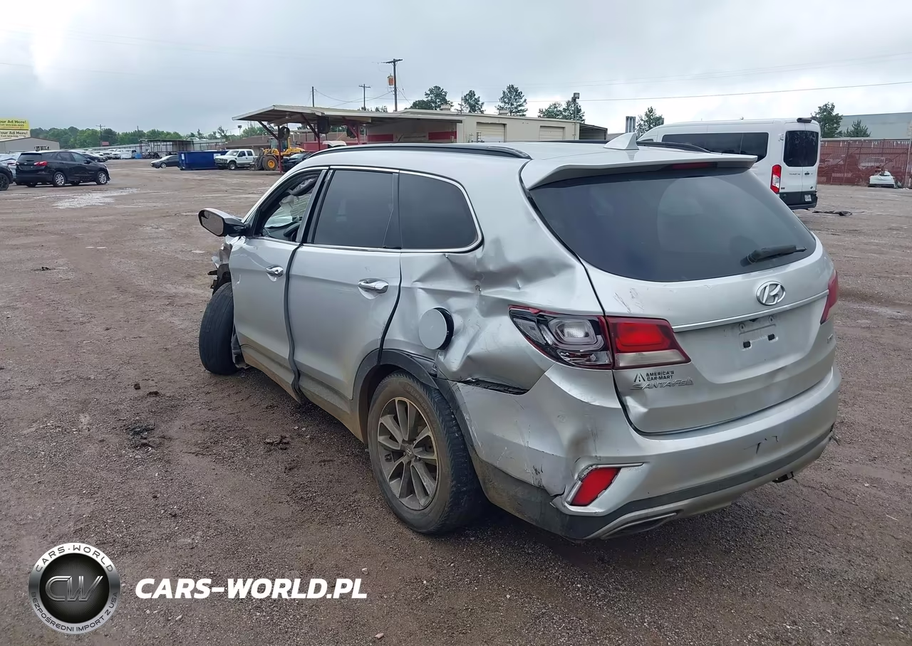 2017 Hyundai Santa Fe Se VIN:KM8SMDHF6HU168173 - 3