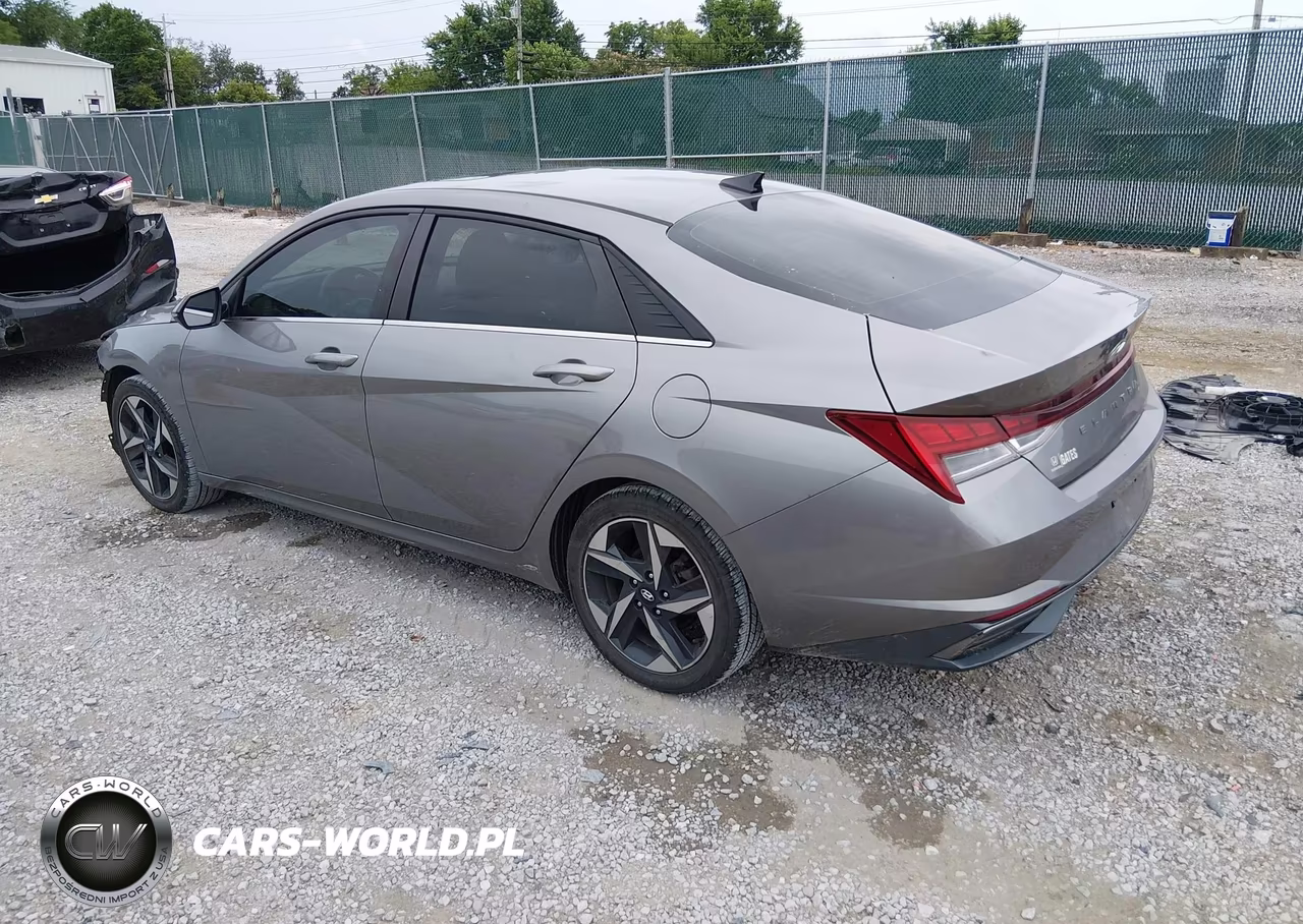 2021 Hyundai Elantra Sel VIN:KMHLN4AG9MU133206 - 3