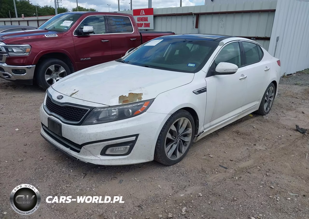 2015 Kia Optima Sx Turbo VIN:5XXGR4A69FG383152 - 2