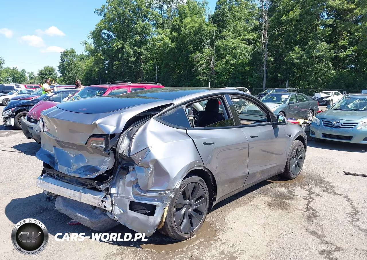 2025 Tesla Model Y Long Range Dual Motor Rear-Wheel Drive VIN:7SAYGDED3SF265651 - 4