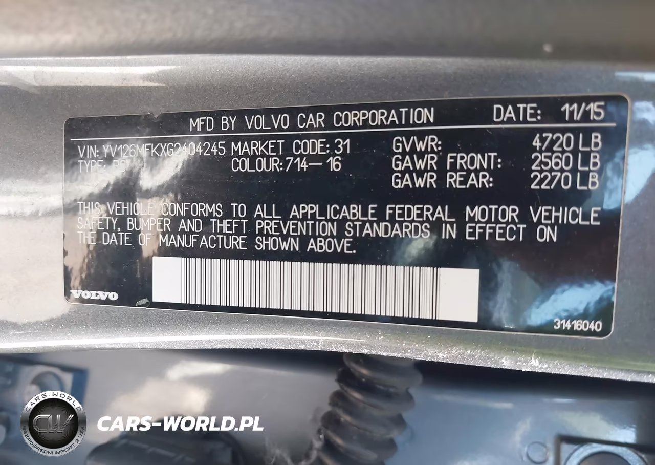 2016 Volvo S60 T5 Drive-E Premier VIN:YV126MFKXG2404245 - 9