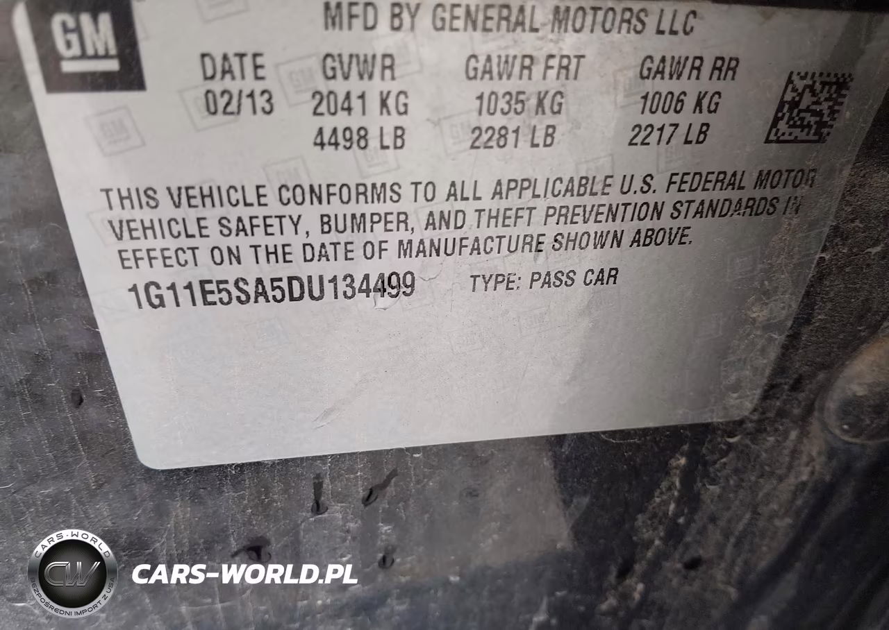 2013 Chevrolet Malibu 2Lt VIN:1G11E5SA5DU134499 - 9