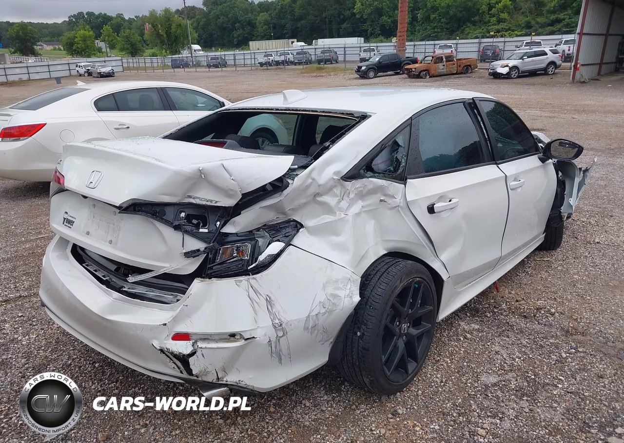 2024 Honda Civic Sport VIN:2HGFE2F53RH525123 - 4