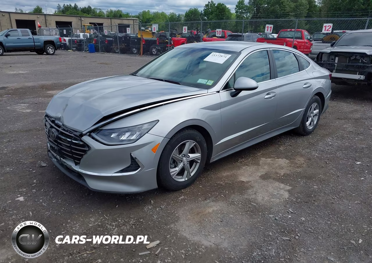 2021 Hyundai Sonata Se VIN:5NPEG4JA5MH103536 - 2