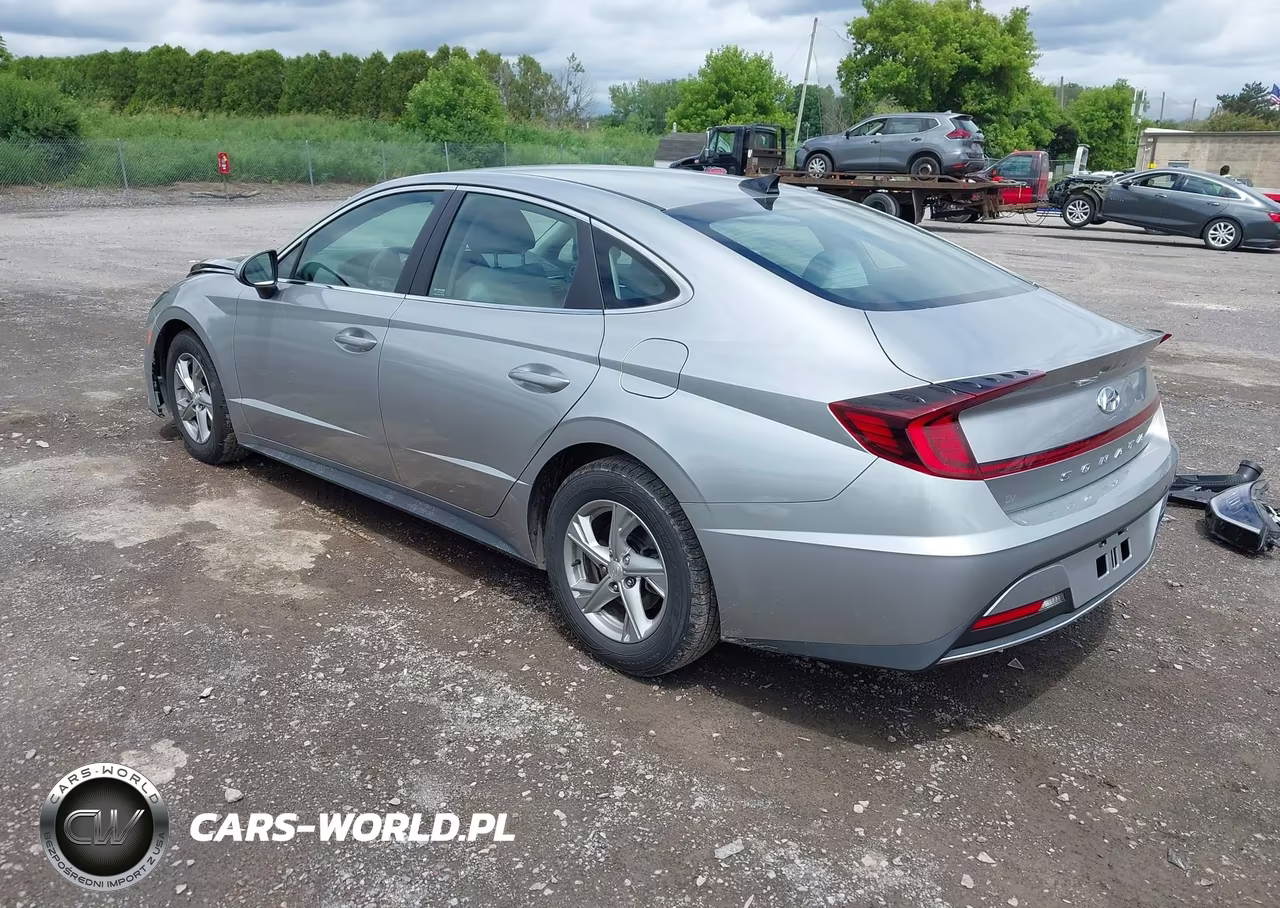 2021 Hyundai Sonata Se VIN:5NPEG4JA5MH103536 - 3