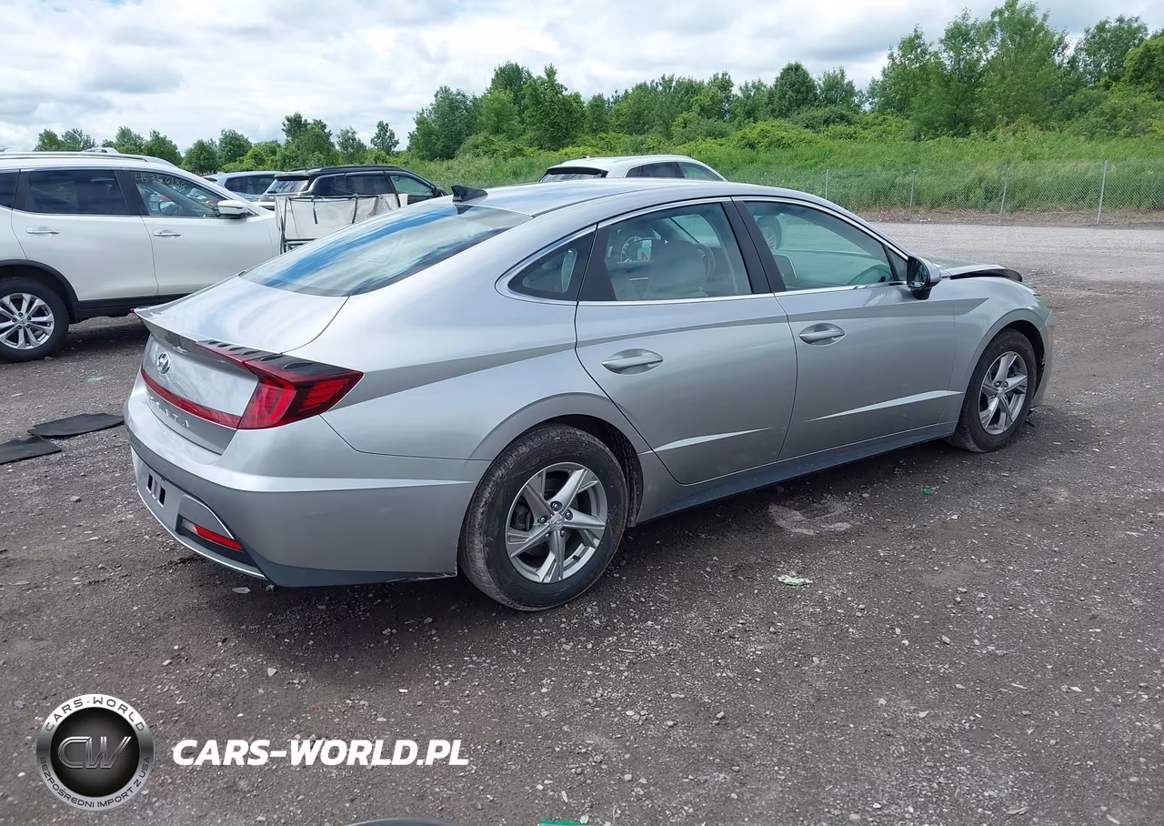 2021 Hyundai Sonata Se VIN:5NPEG4JA5MH103536 - 4