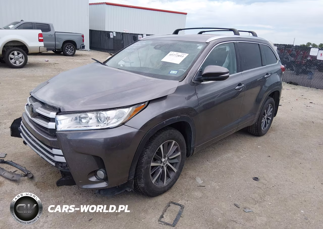 2018 TOYOTA HIGHLANDER SE VIN:5TDJZRFH8JS523194 - 2