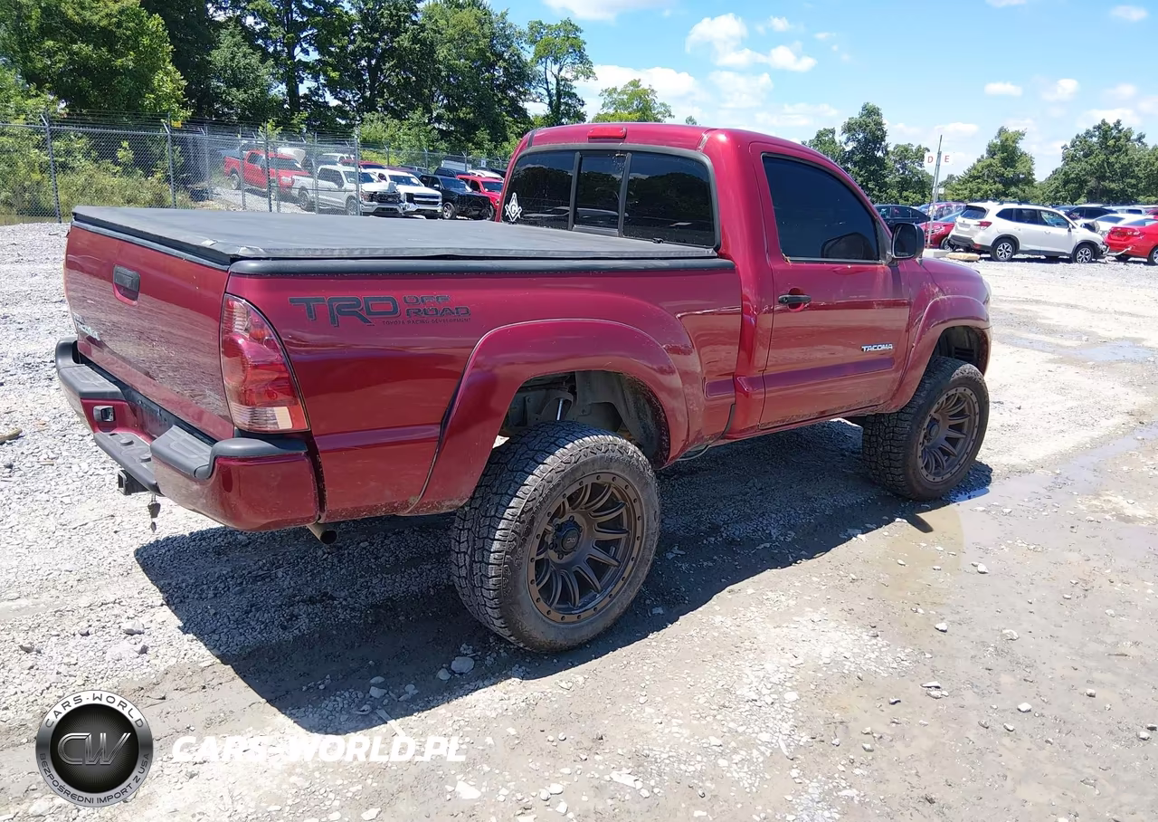 2007 Toyota Tacoma VIN:5TEPX42N17Z454018 - 4