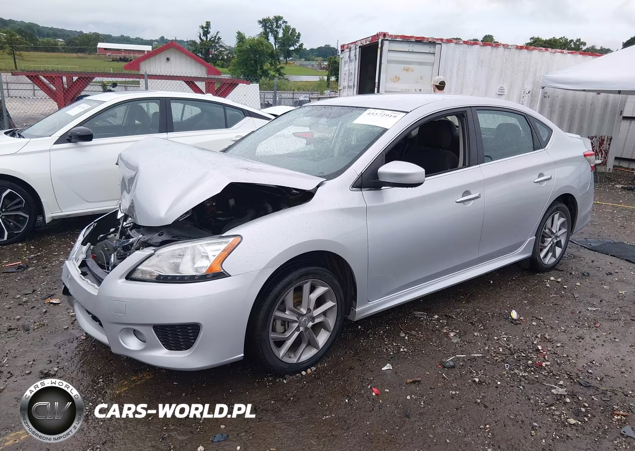 2013 Nissan Sentra Sr VIN:3N1AB7AP8DL620125 - 2