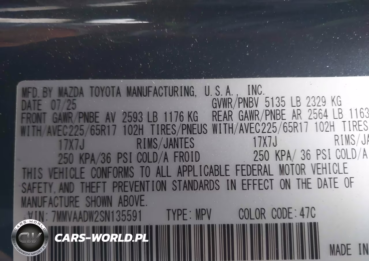 2025 Mazda Cx-50 Hybrid Premium Package VIN:7MMVAADW2SN135591 - 9