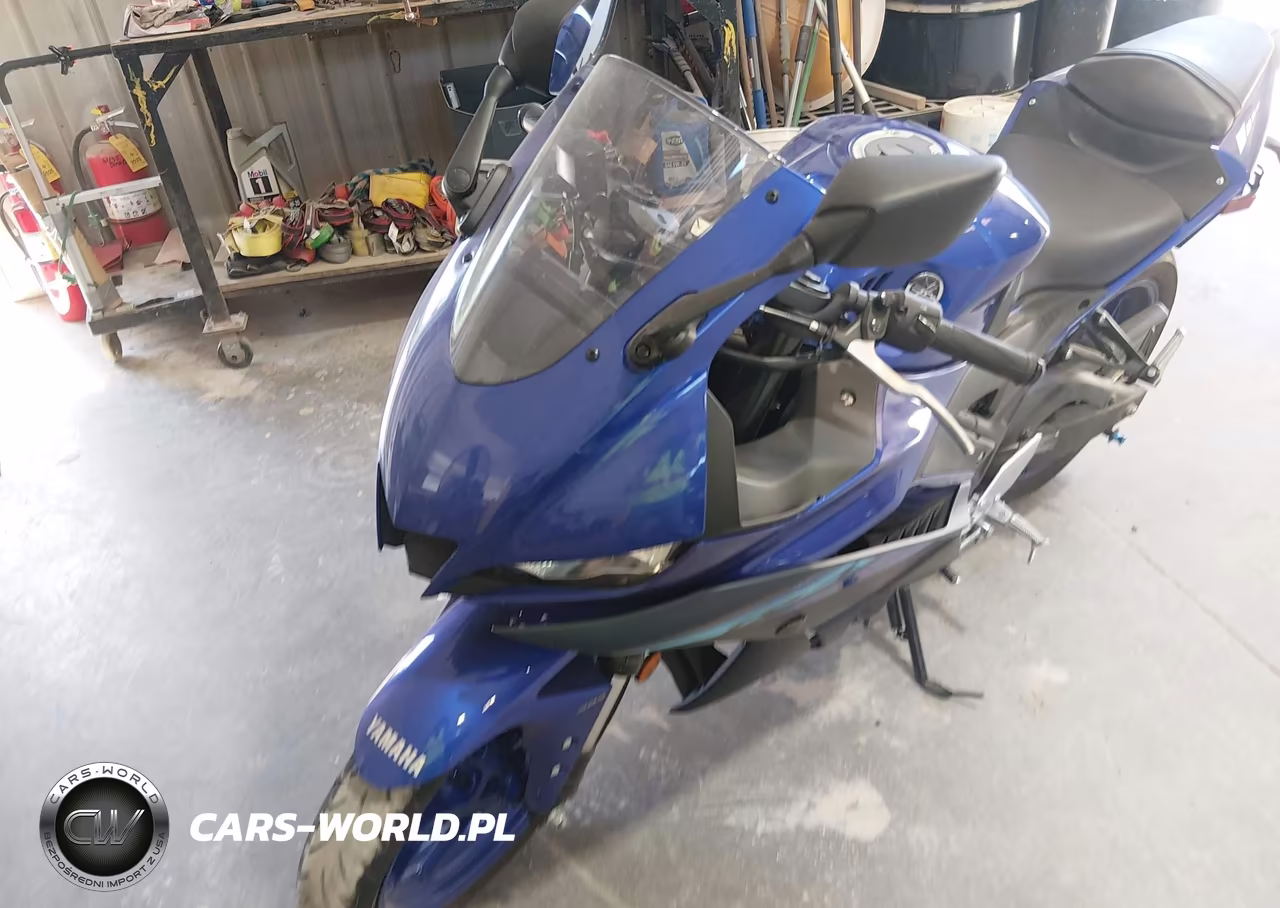 2024 Yamaha Yzfr3 A VIN:MH3RH18Y0RK015195 - 2