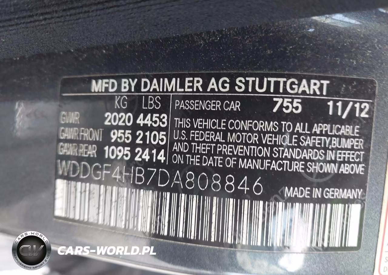 2013 Mercedes-Benz C 250 Sport VIN:WDDGF4HB7DA808846 - 9