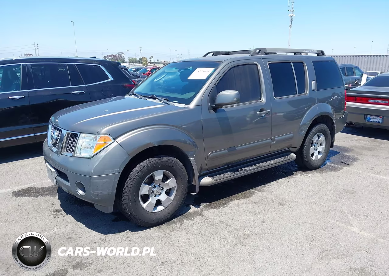 2007 Nissan Pathfinder Se VIN:5N1AR18U17C638625 - 2