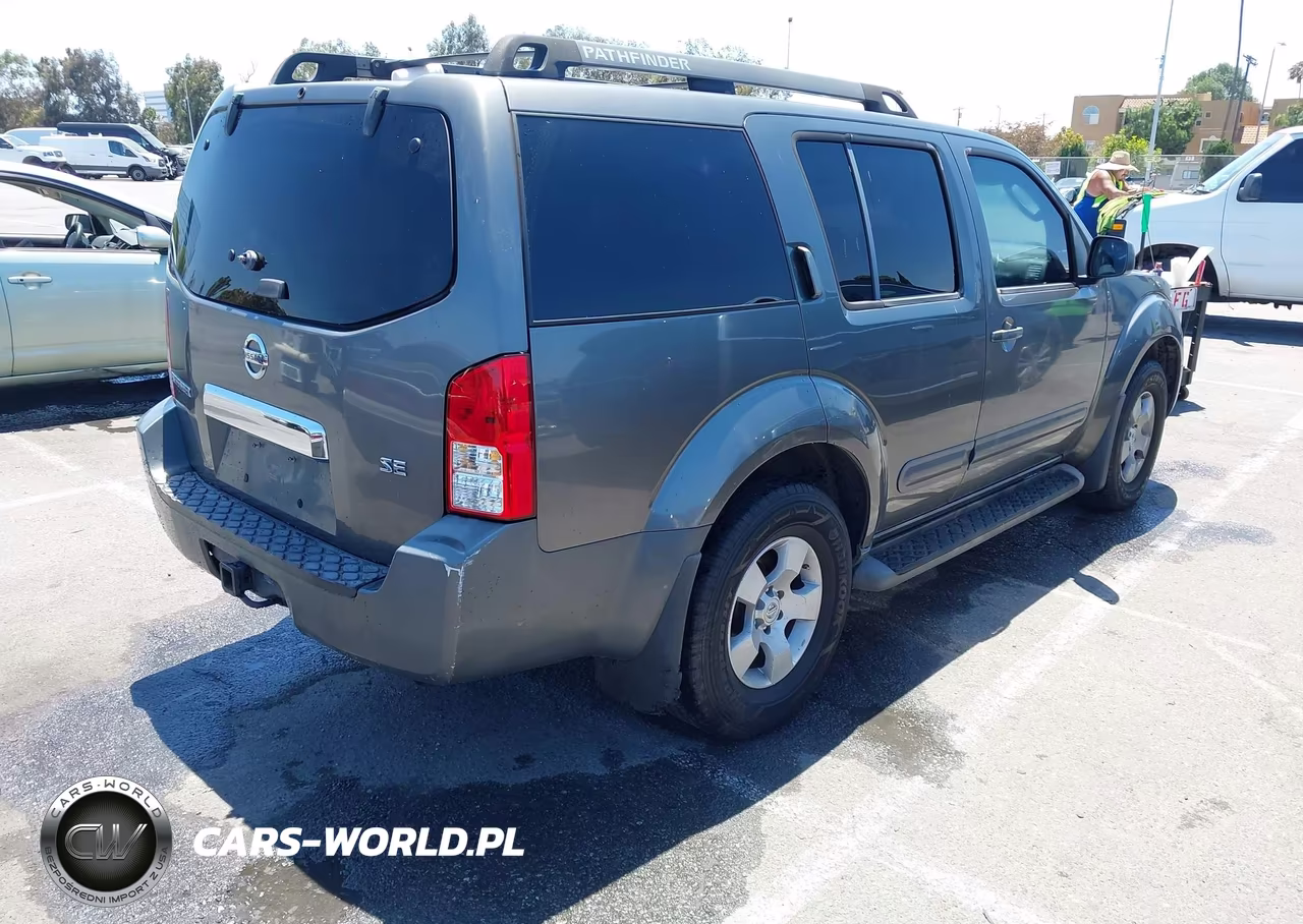 2007 Nissan Pathfinder Se VIN:5N1AR18U17C638625 - 4
