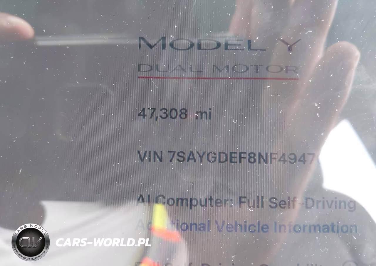 2022 Tesla Model Y Performance Dual Motor All-Wheel Drive VIN:7SAYGDEF8NF494767 - 13