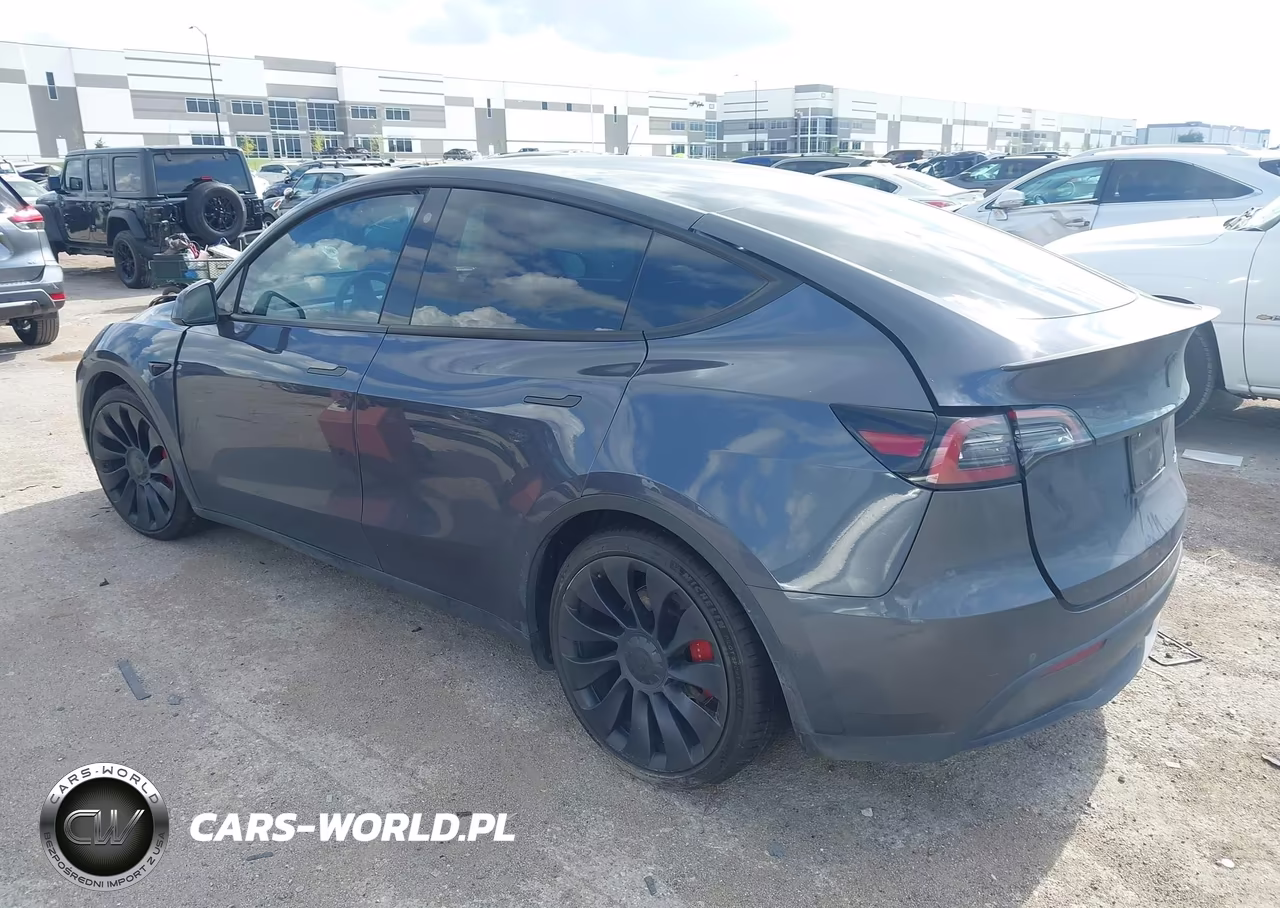 2022 Tesla Model Y Performance Dual Motor All-Wheel Drive VIN:7SAYGDEF8NF494767 - 3
