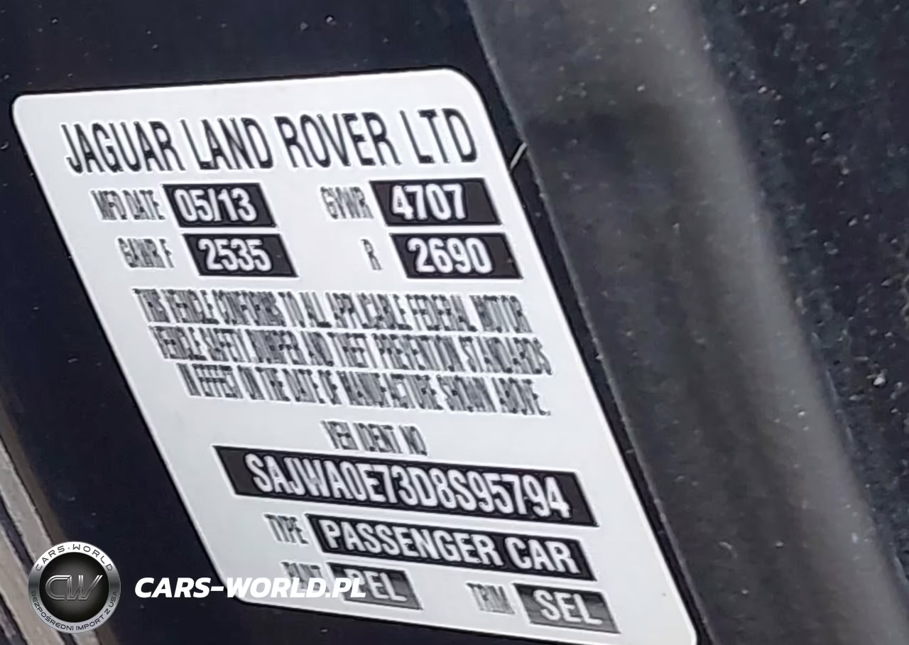 2013 Jaguar Xf V6 Sc VIN:SAJWA0E73D8S95794 - 9