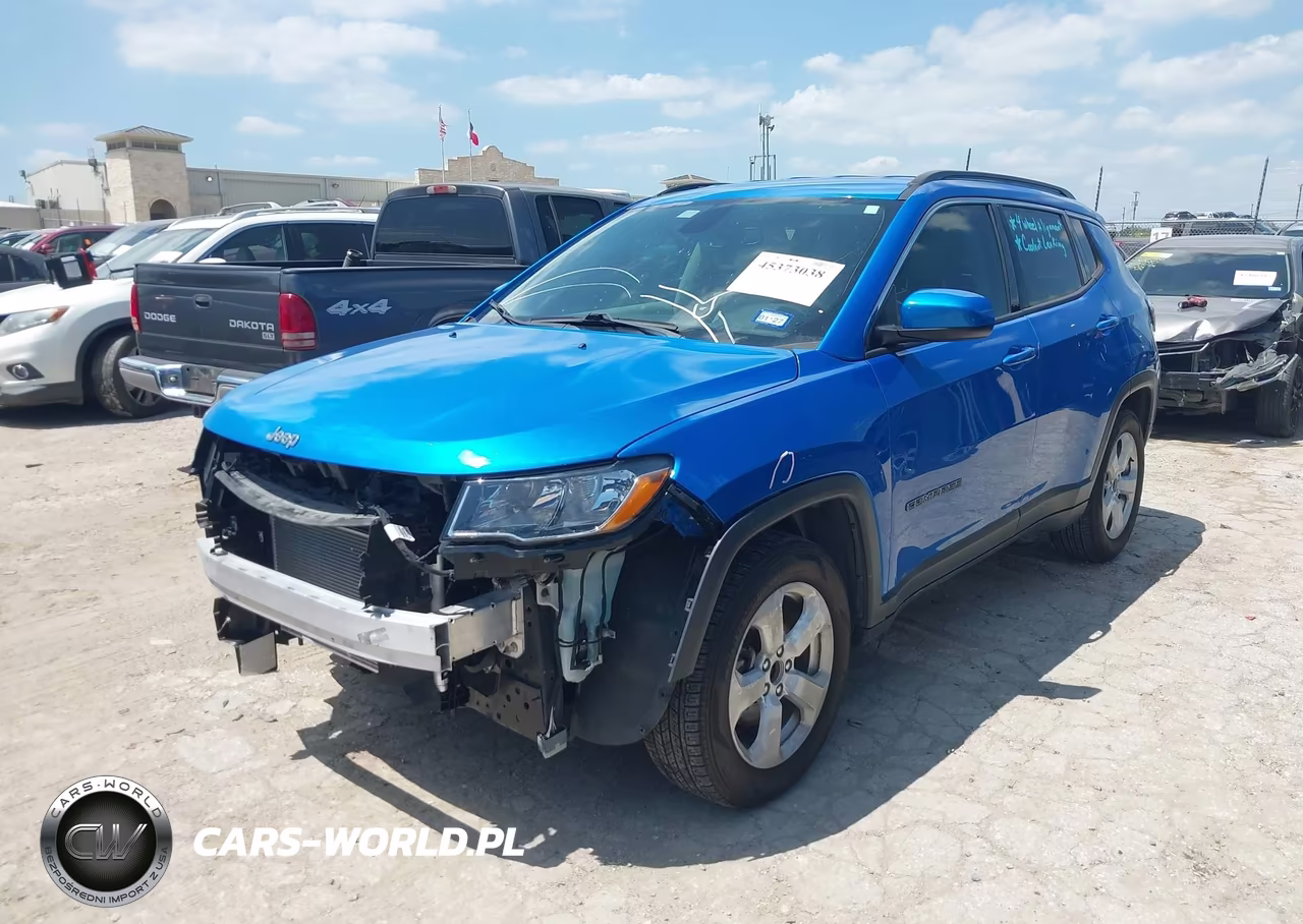 2019 Jeep Compass Latitude Fwd VIN:3C4NJCBB5KT843944 - 2