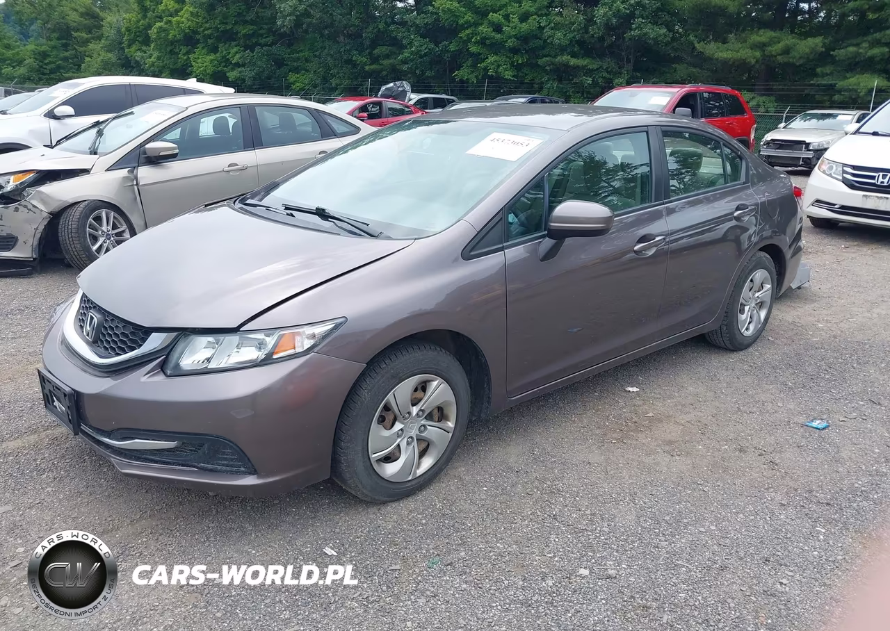 2015 Honda Civic Lx VIN:19XFB2F52FE084020 - 2