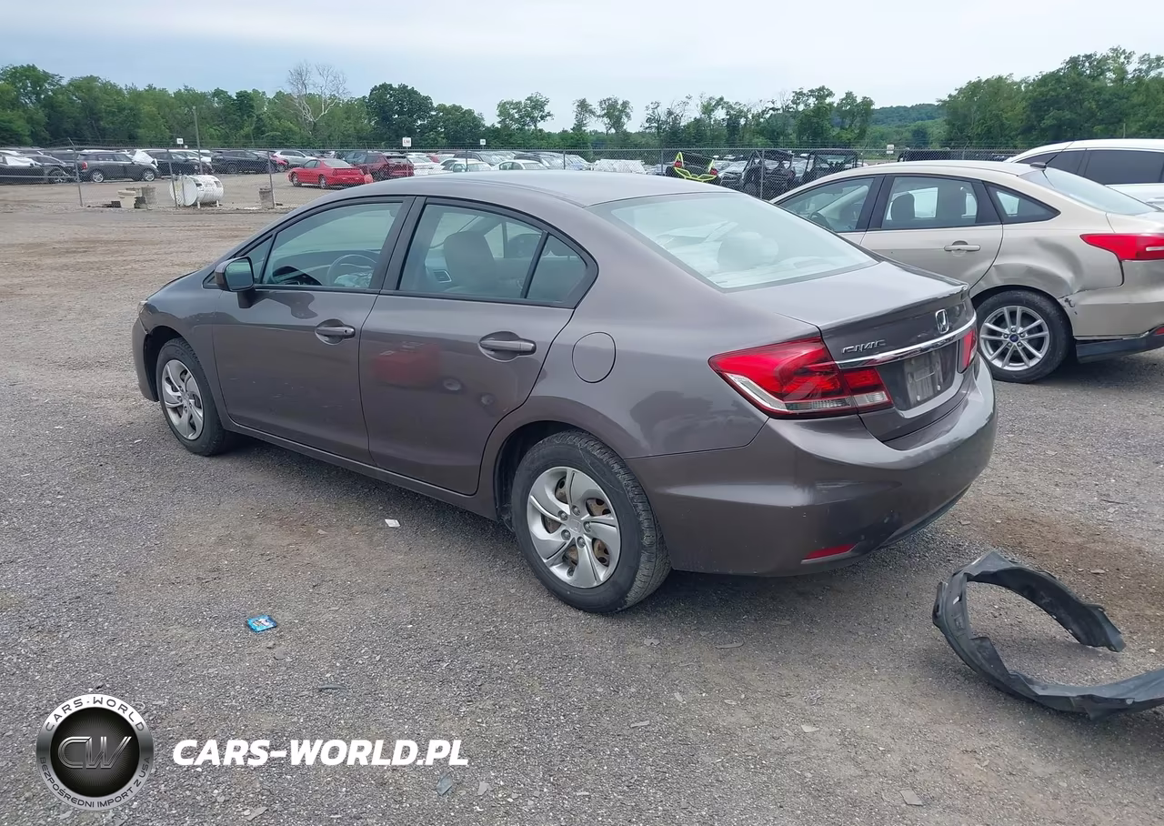 2015 Honda Civic Lx VIN:19XFB2F52FE084020 - 3