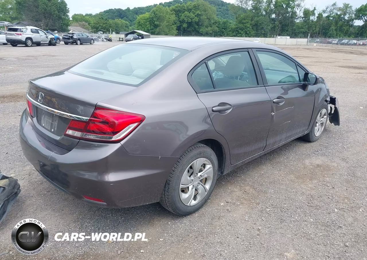 2015 Honda Civic Lx VIN:19XFB2F52FE084020 - 4