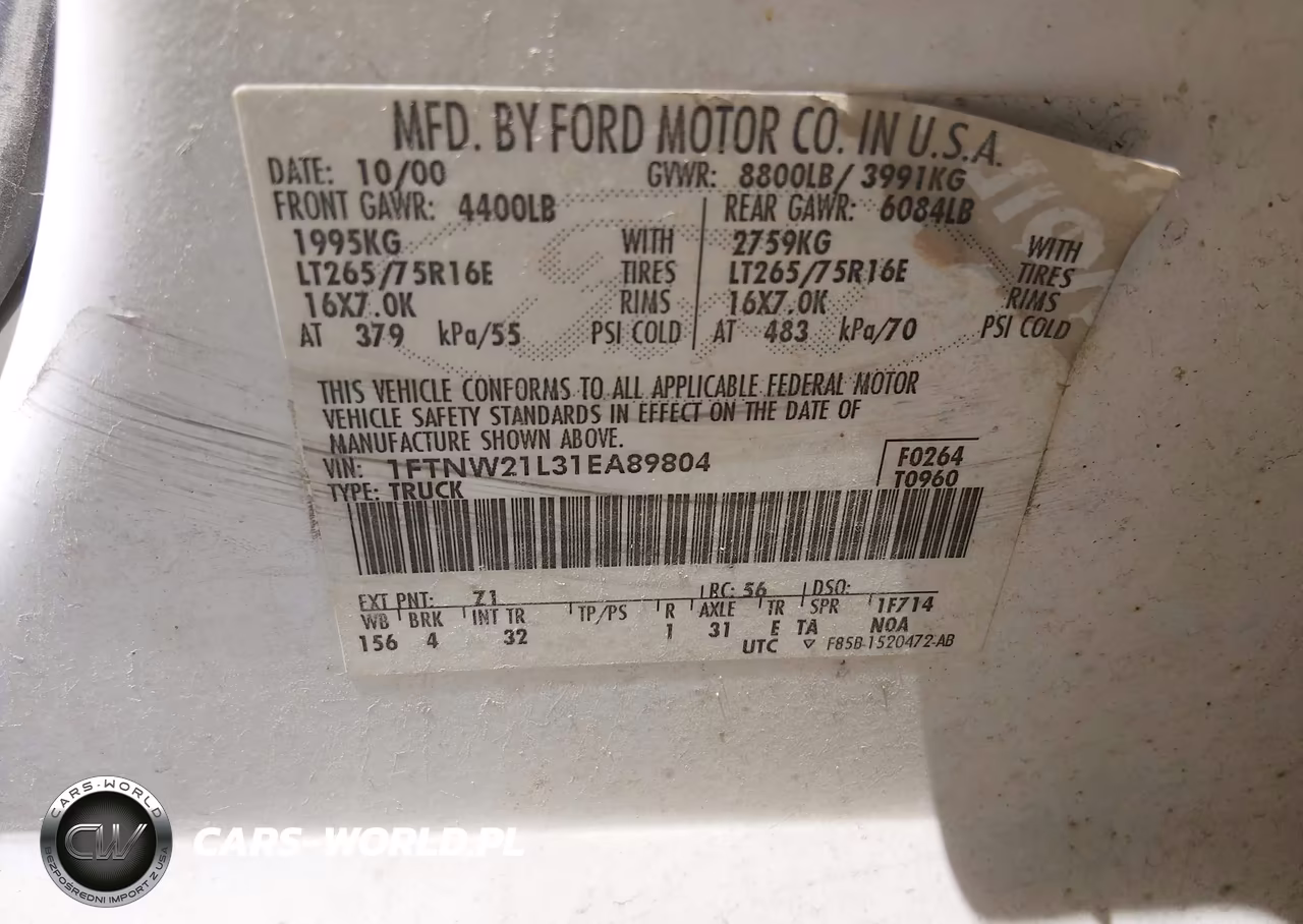 2005 Ford F-250 Lariat-Xl-Xlt VIN:1FTSX21545EC73818 - 9
