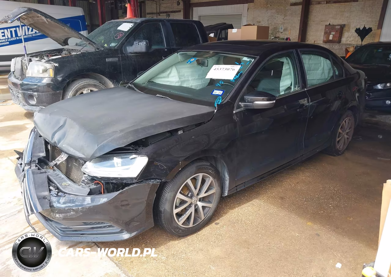 2017 Volkswagen Jetta 1.4T Se VIN:3VWDB7AJ6HM376607 - 2