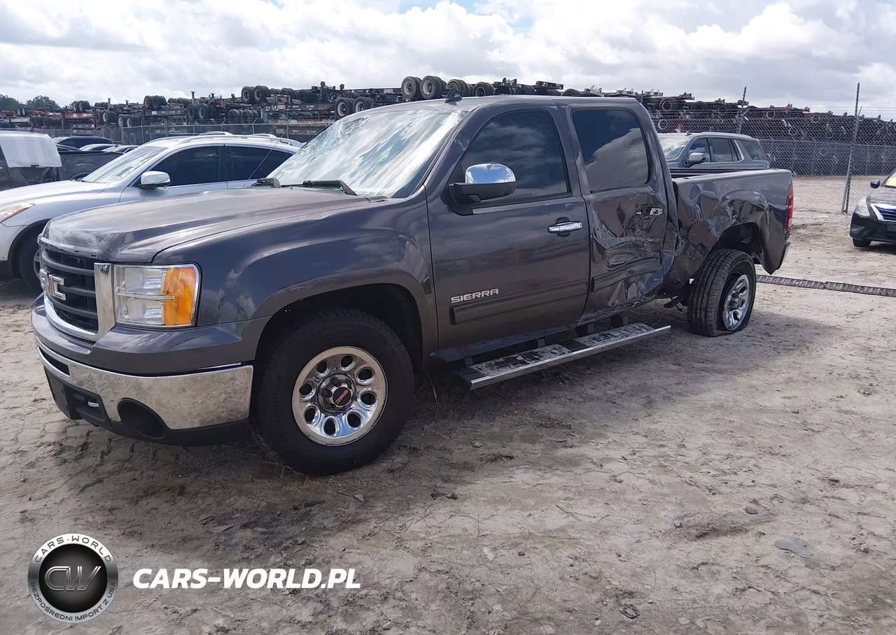 2010 GMC Sierra 1500 Sl VIN:3GTRCUEA9AG109593 - 2