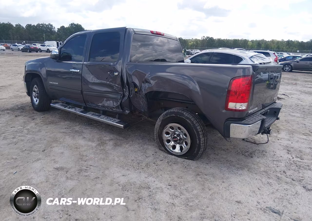 2010 GMC Sierra 1500 Sl VIN:3GTRCUEA9AG109593 - 3