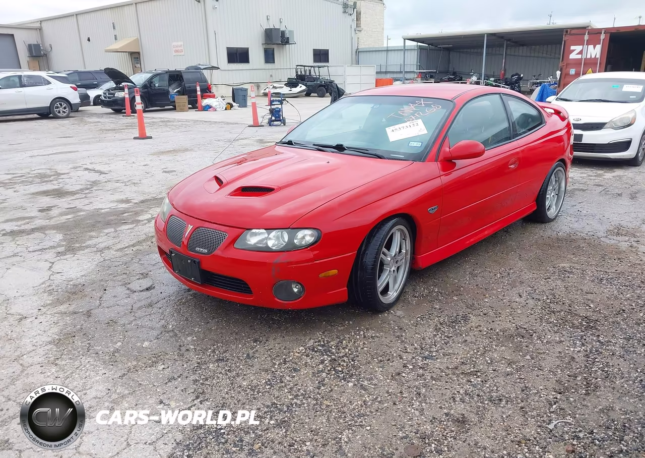 2006 Pontiac Gto VIN:6G2VX12U96L571265 - 2