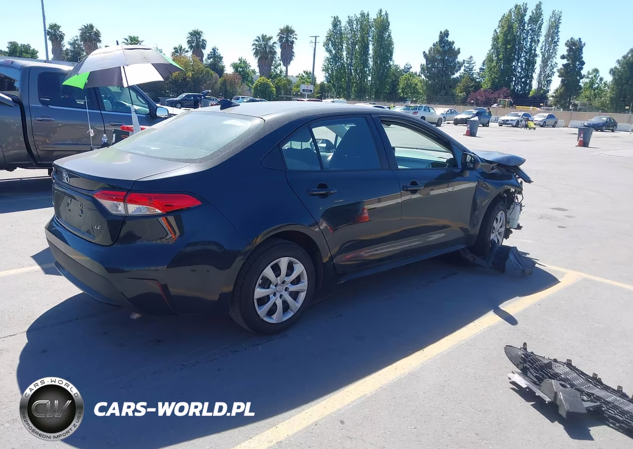 2022 Toyota Corolla Le VIN:5YFEPMAE7NP309187 - 4