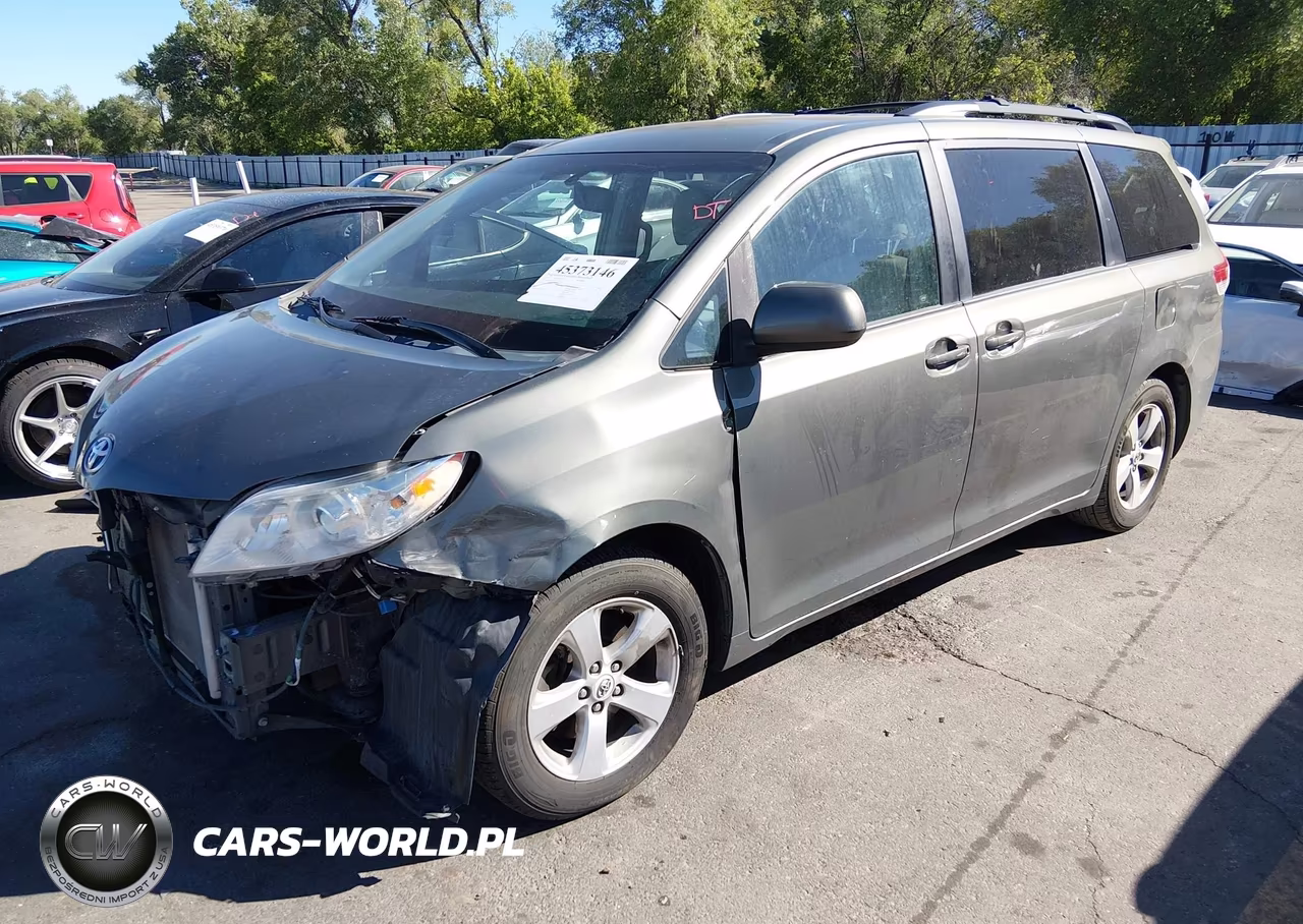 2012 Toyota Sienna Le V6 8 Passenger VIN:5TDKK3DC9CS201549 - 2