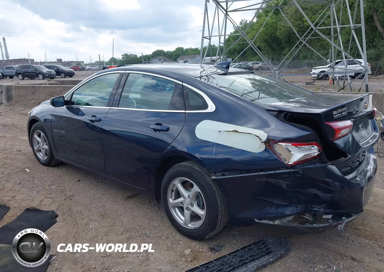 2021 Chevrolet Malibu Fwd Lt VIN:1G1ZD5ST7MF009502 - 3