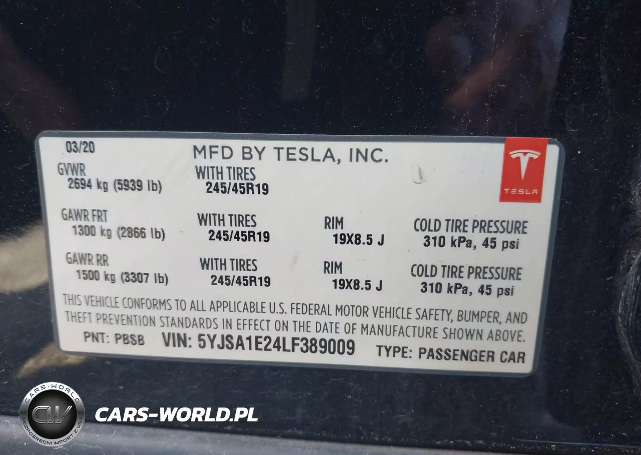 2020 Tesla Model S Long Range Dual Motor All-Wheel Drive-Long Range Plus Dual Motor All-Wheel Drive VIN:5YJSA1E24LF389009 - 9