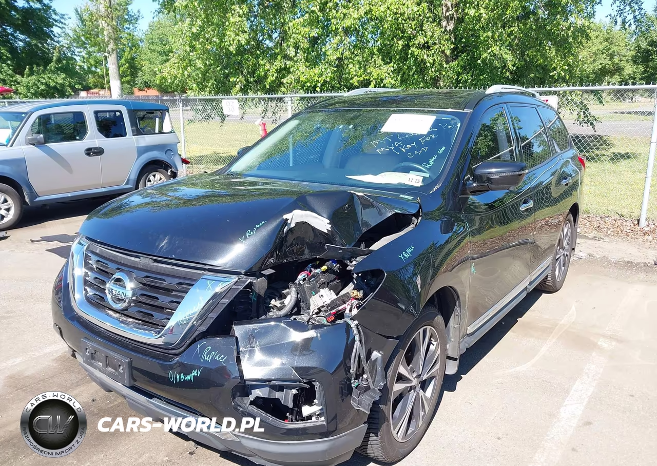 2020 Nissan Pathfinder Platinum 4Wd VIN:5N1DR2DM9LC638391 - 2