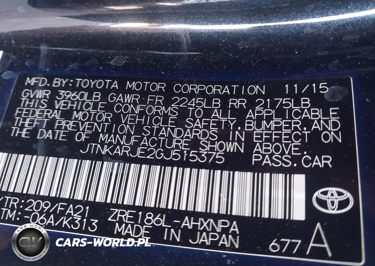 2016 Scion Im VIN:JTNKARJE2GJ515375 - 9