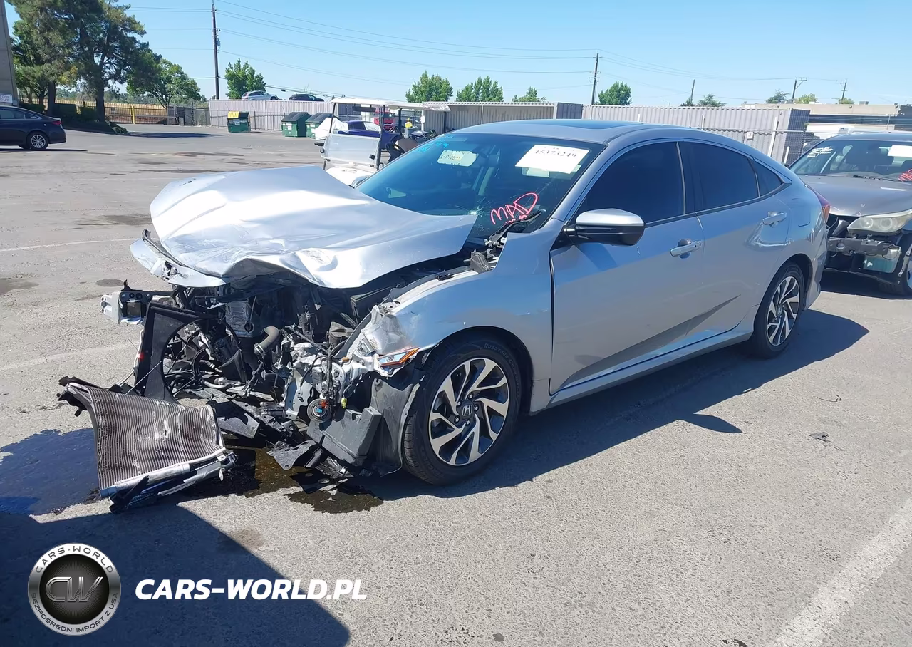 2018 Honda Civic Ex VIN:2HGFC2F72JH540370 - 2