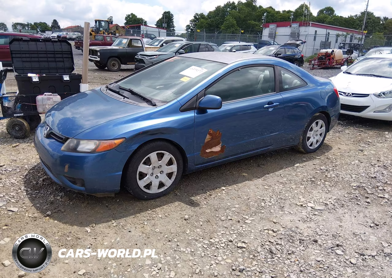 2008 Honda Civic Lx VIN:2HGFG12618H530614 - 2