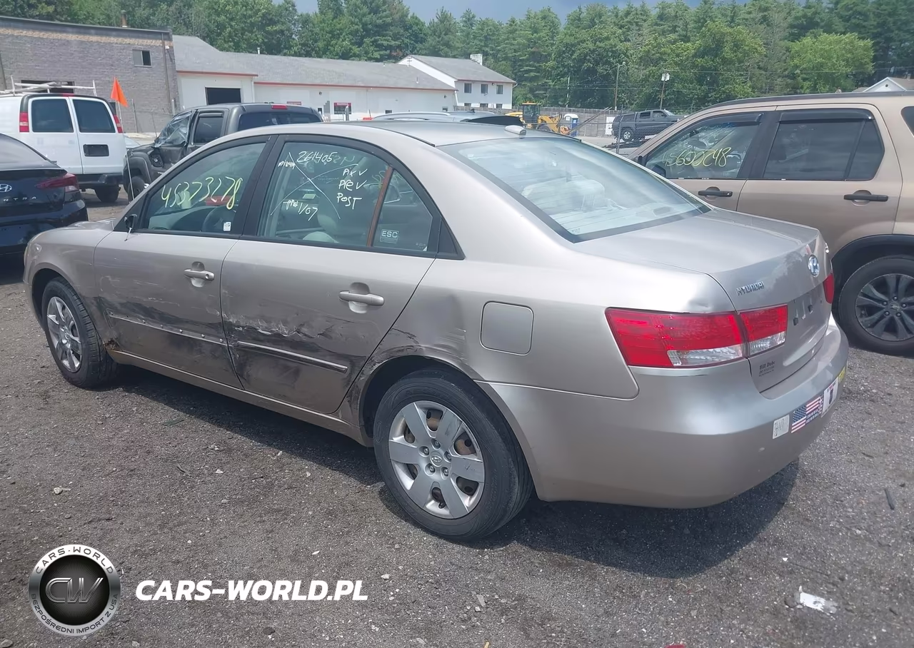 2007 Hyundai Sonata Gls-Gls W-Xm VIN:5NPET46C47H283408 - 3