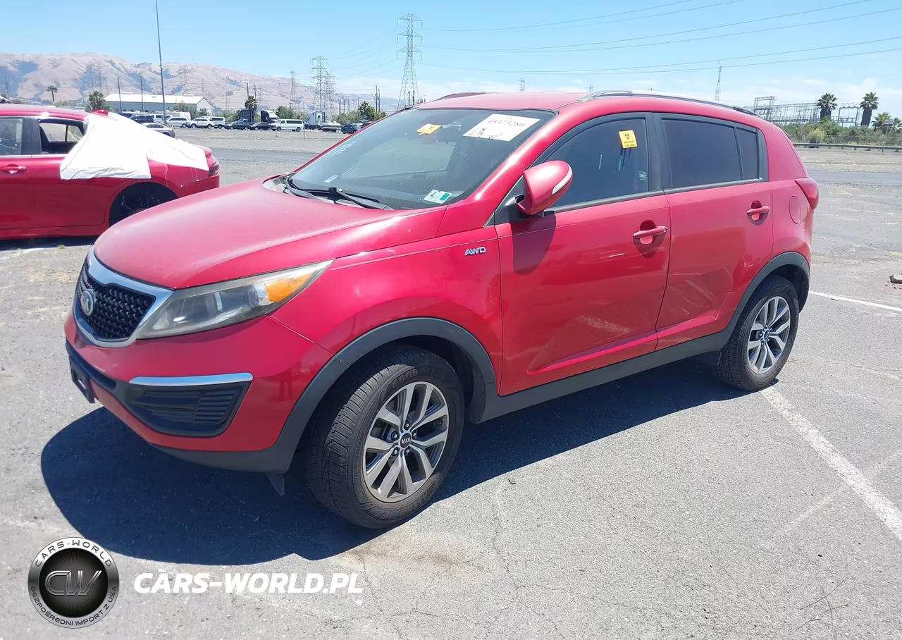 2014 Kia Sportage Lx VIN:KNDPBCAC1E7548770 - 2