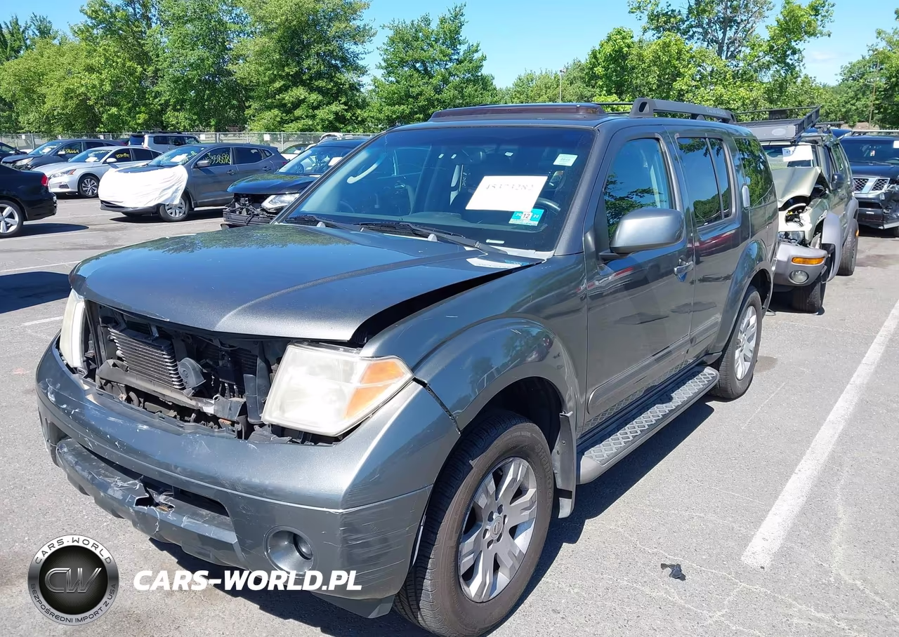 2005 Nissan Pathfinder Le VIN:5N1AR18W45C721545 - 2