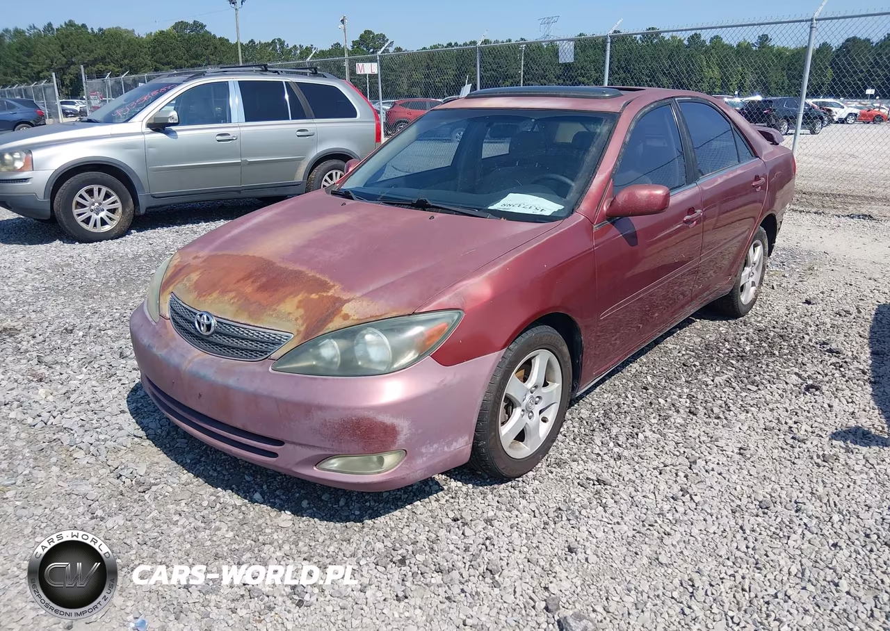 2002 Toyota Camry Se VIN:4T1BF32K12U011541 - 2
