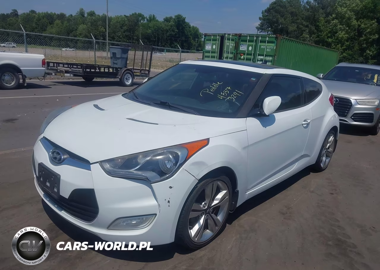 2013 Hyundai Veloster VIN:KMHTC6ADXDU156923 - 2