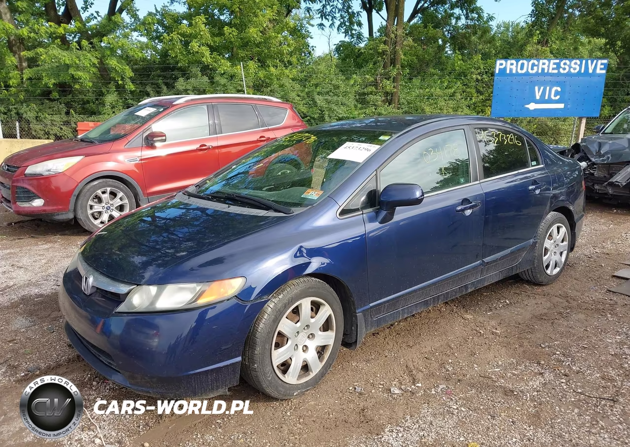 2007 Honda Civic Lx VIN:1HGFA16587L034178 - 2