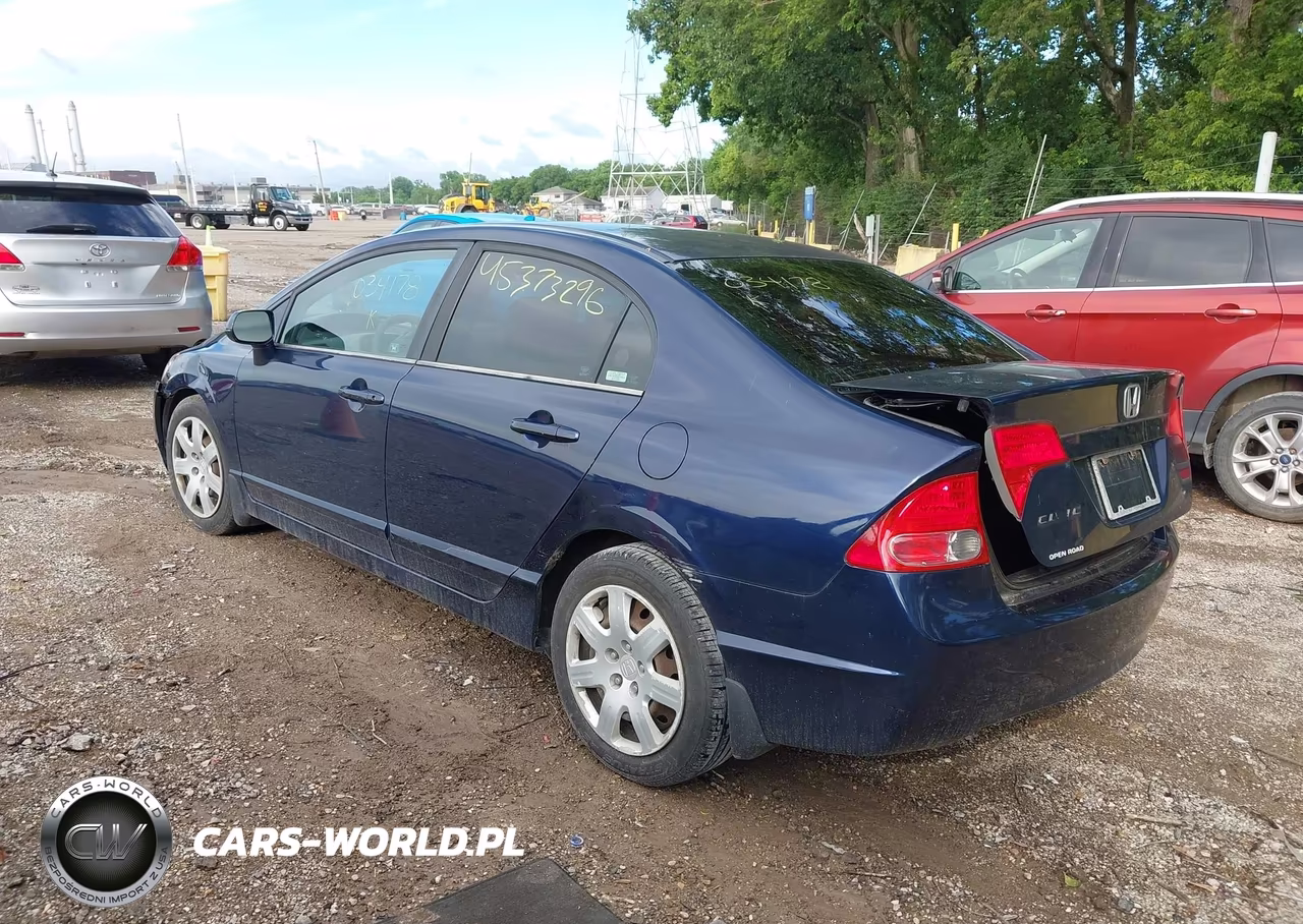 2007 Honda Civic Lx VIN:1HGFA16587L034178 - 3